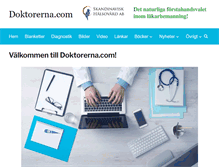 Tablet Screenshot of doktorerna.com